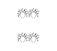 Healvian 4pcs Scary Fake Snake Headband for Halloween Carnival Party Snakes Cosplay Headpiece Funny Scary Hairband Halloween Costume Hair Accessories