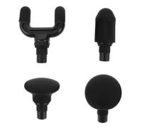 Healvian 4pcs Silicone Massager Gun Heads Replacement for Deep Tissue Muscle Massage, Easy Head Replacement with Versatile Attachments, for Fitness Use and Training Sessions