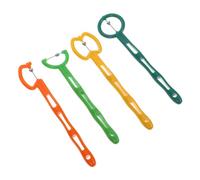 Healvian 4Pcs Tongue Tip Exercise Oral Muscle Trainer for Elevation Tools for Speech Communication Pronunciation for Oral Motor Therapy and Coordination Practice