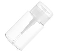Healvian 4pcs Travel Pots for Toiletries Airless Pump Dispenser for Lotion Foundation