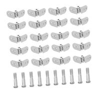 Healvian 5 Sets Metal Eyeglass Hinge Repair Kit with Screws Eyewear Frame Replacement Parts for Home DIY Glasses and Sunglasses Fixing Sturdy Precision Engineered Joints for Improved