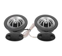 Healvian 5" Spider Pattern Car Audio Tweeter Pair, 250w High-frequency Loudspeaker with 45° Adjustable Angle and Honeycomb Collision-proof Protective Net for Automotive Stereo Systems