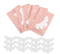 Healvian 50 Pairs Flower Shaped Eyelash Extension Pads Soft Non Woven Under Eye Patches for Lash Grafting Beauty Tools Convenient Undereye Protection and Easy Application