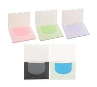 Healvian 500 Pieces Facial Oil Blotting Paper Linen Material with Lavender Green Tea Chamomile Rose Fragrances Portable Face Oil Absorbing for Oily Skin Control and Shine Random Color