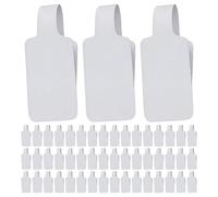 Healvian 500pcs Jewelry Price Labels: Paper Price Tags for Jewelry - Tiny Blank Stickers for Display and Pricing - Retail Bracelet Necklace & Ring Labels