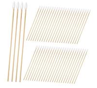 Healvian 500pcs Precision Cotton Swabs Long Pointed Cotton Tipped Applicator for Ear Cleaning Makeup Nail Art Electronics