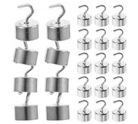 Healvian 50Pcs 5G Slotted Weights with Hook Chromium-Plated Mass Set with Hanger for Physics Laboratory Experiments Educational Science Lab Equipment