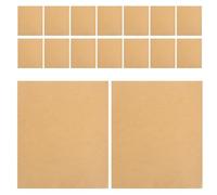 Healvian 50pcs Braille Paper - Writing Paper Blank for Blind People - Braille School Supplies - Designed for Writing Boards Khaki