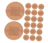 Healvian 50pcs Breathable Cloth for Wound Care Adhesive for Fingers Elbows Knees Joints Round for Burn Protection