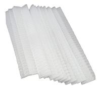 Healvian 50pcs Brush Mesh Cover Makeup Brush Protector for Travel Storage Reusable Cosmetic Covers for Safeguarding