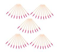 Healvian 50pcs Dual-ended Wooden Cuticle Pushers for Nails Disposable Sanding Sticks for DIY Manicure Pedicure Efficient Dead Skin Removal and Nail Polishing Tools Comfortable Grip at Home