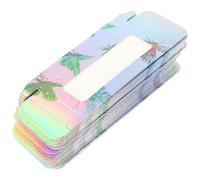 Healvian 50pcs Eyelash Storage Box Lash Cases False Eyelashes Boxes Butterflies Pattern Holder Case Lash Empty