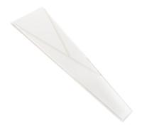 Healvian 50pcs White Single Rose Sleeve Floral Bag Small Bouquet Wrap for Valentine’s Day Fresh Flower Packaging Bag