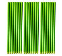 Healvian 50pcs Wooden Hb Pencils Triangular Rod for Construction Marking Woodworking Students Drawing Exams School Supplies