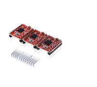 Healvian 5pcs A4988 Stepper Motor Driver Module with Heat Sink, Stepstick Stepper Driver for 3d Printer Accessories, Compatible with Pololu A4988, Industrial Printer Parts for Cnc