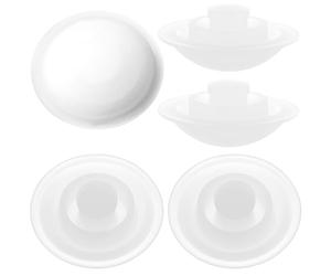 Healvian 5pcs Belly Bottle Stopper Spill Stopper Silicone Leak Resistant Wear Resistant Practical Spill Proof Accessories for Home Use