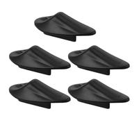 Healvian 5pcs Black Nylon Fiber Bicycle Frame Inserts Plugs for Internal Cable Routing, Compatible with Mountain Bikes, Bike Repair and Replacement Parts for Brake Cable Management