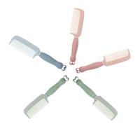 Healvian 5pcs Cartoon Anti-static Combs for Girls Lightweight Hair Combs for Easy Detangling Suitable for All Hair Types Cute and Design Nordic