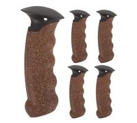 Healvian 5pcs Cork Handle Replacement for Trekking Poles Hiking Pole Grip Anti-slip Handgrips Outdoor Walking Cane Handles for Seniors and Women