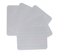 Healvian 5pcs Double-Sided Erasable Whiteboard with Handwriting Lines 9x12 Inch - Lined Dry Erase Board for Alphabet Number Practice, Portable Writing Panel for Classroom and Home Use