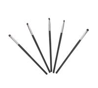 Healvian 5pcs Eyeshadow Brush Makeup Tools for Women Horse Hair Brushes for Blending Shading and Defining Portable Beauty Supplies for Amateur and Professional Use