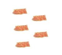 Healvian 5pcs Fake Wound Patch Prank Body Bandage Wounds Simulated Blood Party Supplies Stickers Halloween Costume Strips Decals Stitches Decoration Vampire Scene Halloween Decor Fake Scar