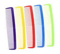 Healvian 5PCS Giant Comb Prop for Halloween Party and Carnival Oversized Plastic Hair Styling Combs Red Yellow Purple Blue Green Funny Prank Accessories for Stage Performances and Film