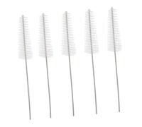 Healvian 5pcs Hearing Aid Cleaning Brushes Non-Slip Nylon Wire for Comprehensive Earpiece and Sound Tube Cleaning Practical Hearing Amplifier Maintenance Tools