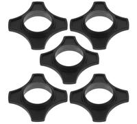 Healvian 5pcs Microphone Ring Set for Handheld Microphone, Plastic Anti Fall and Anti Slip Protection Rings Designed for Bars and Stages, Sturdy and Reliable Accessories