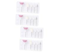 Healvian 5pcs Nail Art Tool Nail Polishing Head Buffer Manicure Kit for French Manicure