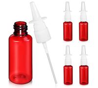 Healvian 5pcs Nasal Spray Bottles Empty Plastic Spray Bottles for Cleaning and Hygiene Use