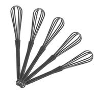 Healvian 5pcs Semi Automatic Plastic Whisk Stirrer Tools for Hair Dye and Kitchen Use Hand Mixer for Mixing Hair Color Paste Eggs Cream Easy Operation for Home and Salon