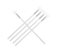 Healvian 5pcs Soft Facial Fan Makeup Brushes for Mask Application Professional Skin Care Brush for Enhanced Absorption and Gentle Touch for Home Travel Use