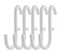 Healvian 5pcs White Pegboard Hooks Heavy Duty Tool Hangers for Pegboard Wall Storage Accessories Suitable for Garage Workshop Organization