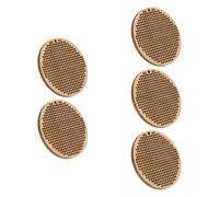 Healvian 5pcs Wooden Cross-Stitch Chips Mini Cross-Stitch Pendant Creative Modeling Lovely Shaped Board Ready to Decorate DIY Accessories for DIY