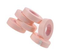 Healvian 6 Pcs Breathable Non-woven Lash Tape for Eyelash Extension Hypoallergenic Under Eye Adhesive Strips with Easy Tear Design for Sensitive Skin Protection During Lash Application