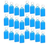 Healvian 60pcs Plastic Suitcase Tags with Sliding Classification Design and Keychain, Versatile Attachment for Bag and Suitcase, for Airports and Daily Use, Quick Content Update