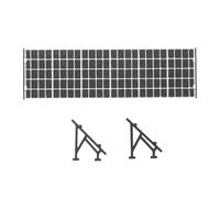 Healvian 64 Scale Solar Panel Model Kit, DIY Photovoltaic Board for Model Train Scenery, Micro Solar Energy Accessory for Urban Planning and Diorama Layout
