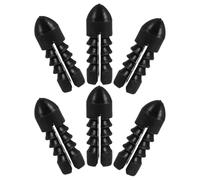 Healvian 6pcs Aluminum Alloy Dart Flight Correctors Metal Dart Wing Savers Protecting Wings during Transport, Easy to Replace for Family Recreation and Tournament Play
