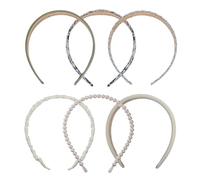 Healvian 6pcs Cute Headbands for Women Loom Bands Kits for Girls Hair Bands Women Headbands for Hair Accessories for Suitable for Spa Face Wash Styling Exercise