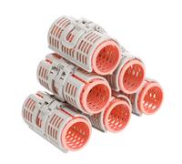 Healvian 6pcs Diy Hair Curler Spring Rollers Set for Bangs Styling, Heatless Barber Hair Styling Tool with Self-grip Design for Home and Salon Use