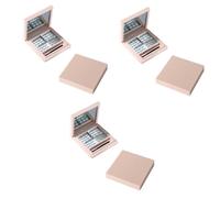 Healvian 6pcs Empty Eyeshadow Dishes Eyeshadow Subpackaging Boxes for Women Girls for Storing Eye Makeup and Crafting Custom Shades