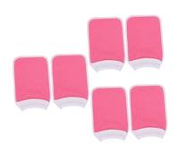 Healvian 6pcs Exfoliating Plant Fiber Bath Gloves for Deep Cleaning and Dead Skin Removal Thickened Scrub Towel for Shower Use for Back Scrubbing and Spa
