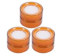 Healvian 6pcs Finger Wet Sponge Moistener with Refillable Jar, Replaceable Paper Handling Moistener Pads for Cash Counting, Office Money Handling Tool for Tellers and Bank Use