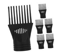 Healvian 6pcs Hair Dryer Attachments Nozzle and Comb for Salon and Home Use Durable Easy to Install Compatible Hairdryers Versatile Styling