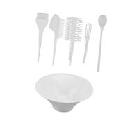 Healvian 6pcs Hair Dye Kit with Hair Coloring Bowl and Comb Set and Highlighting for Salon and Home Use
