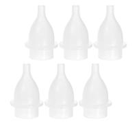 Healvian 6pcs Nasal Cleaner Silicone Tips Replacement Kit for Nasal Mucus Suction at Home Travel Use