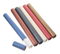 Healvian 6pcs Practical Paper Incense Storage Tubes with Unique Design Convenient Incense Containers for Sticks for Relaxing at Home