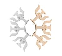 Healvian 6pcs Psychology Psi Symbol Brooch Pins for Medical Professionals Psychiatrist Lapel Badges in Gold Silver Versatile Mental Health Accessories for Doctors Nurses Enthusiasts