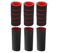 Healvian 6pcs Pull up Bar Foam Wrap for Fitness Equipment Hand Grips, Textured Sponge Handlebar Sleeves with Anti Slip Grip, Easy to Install and Remove, Suitable for Gym and Apartments